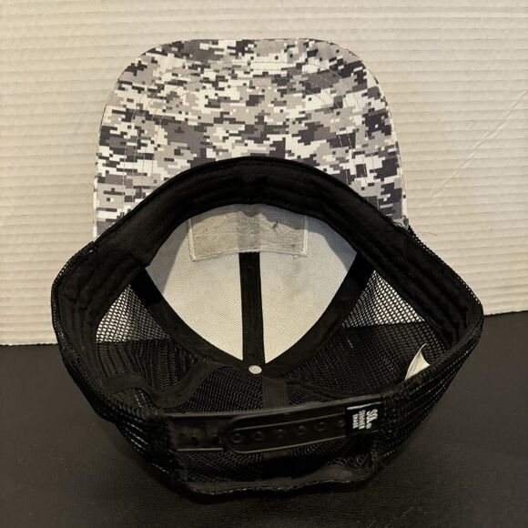 1776 American Eagle Patriotic Digital Camo Trucker Hat Cap Adjustable Snapback - Picture 5 of 8